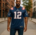 Tom Brady New England Patriots Men's 3XL Nike Color Rush Legend Jersey NWOT