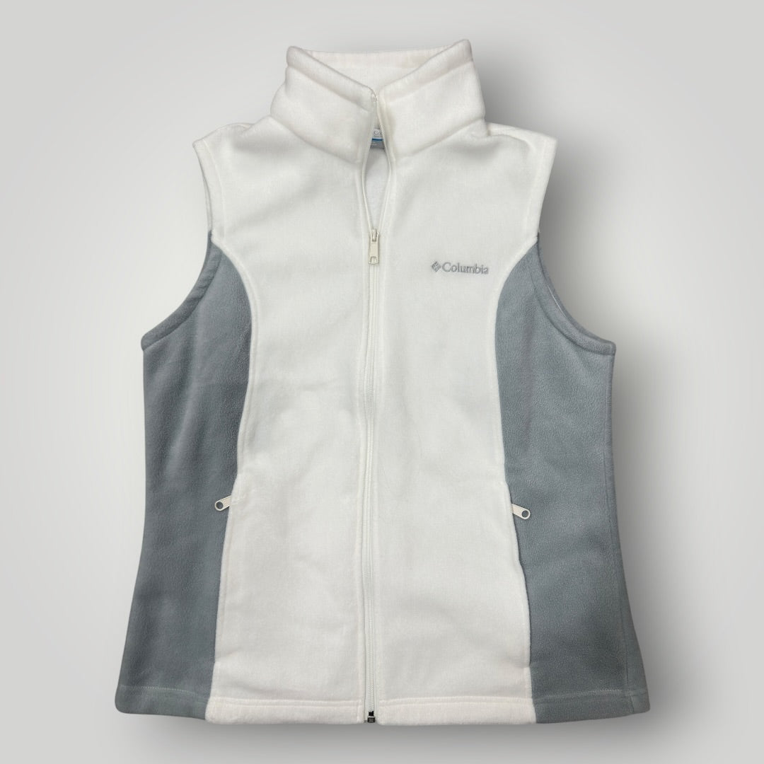 Columbia Women's Benton Springs Fleece Gilet Vest Sea Salt Size L