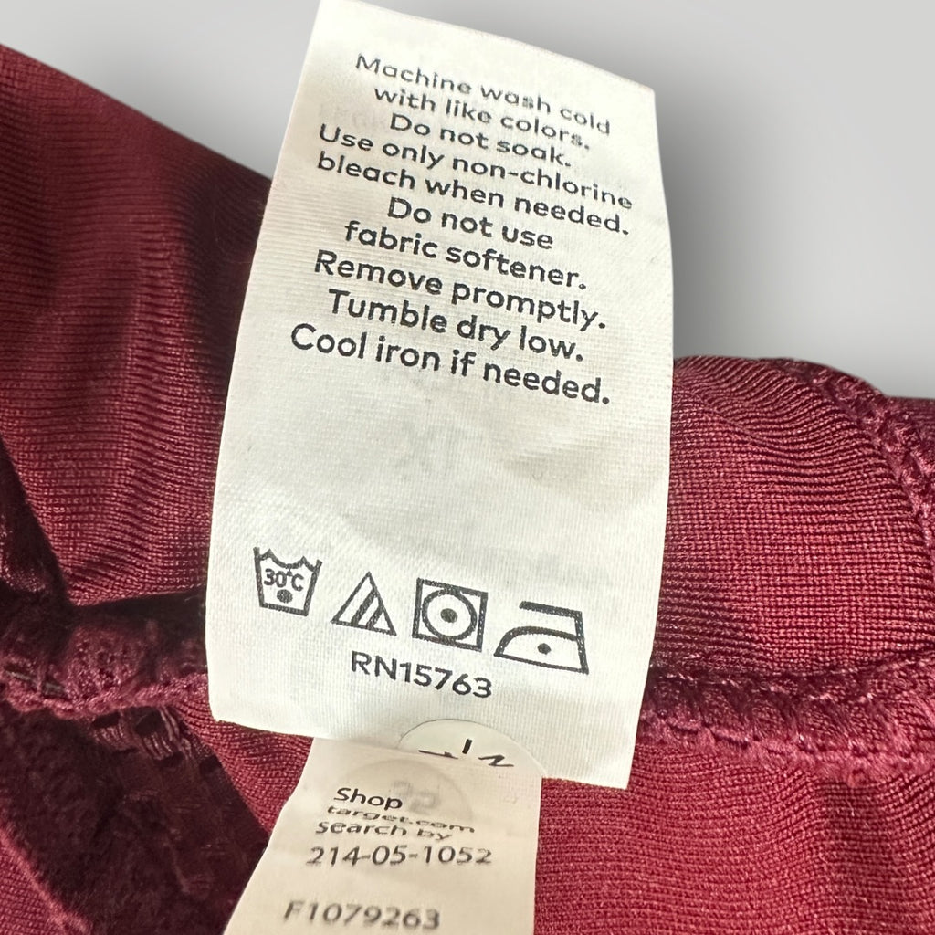 Champion C9 Duo Dry Women's Mulled Berry Stretch Sports Bra Size XL