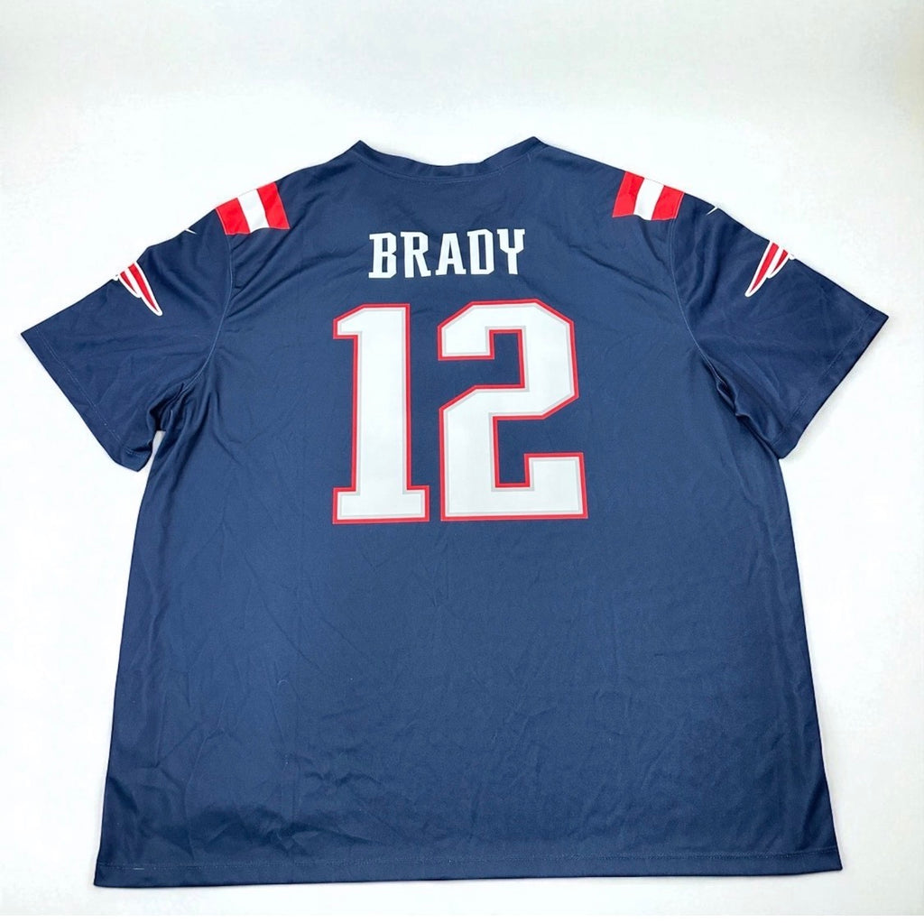 Tom Brady New England Patriots Men's 3XL Nike Color Rush Legend Jersey NWOT