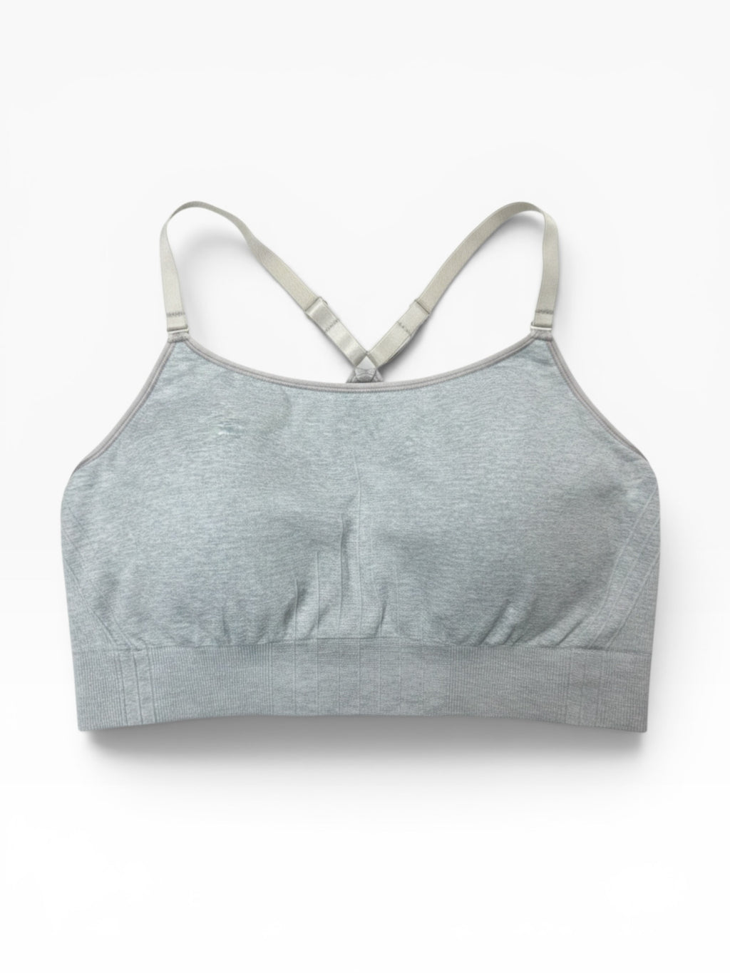 Champion C9 Women’s Medium Support Seamless Cami Bra in Gray, Size 2XL