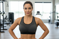 Champion Women’s Seamless Scalloped Lace Sports Bra – Echo Gray – Size 2XL