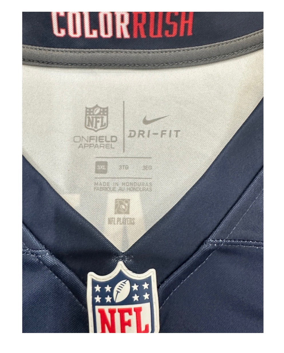 Tom Brady New England Patriots Men's 3XL Nike Color Rush Legend Jersey NWOT