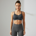 Coobie Women's V-Neck Lace Trim Bra Style 9042 Full Size (38A-42DD) Gray