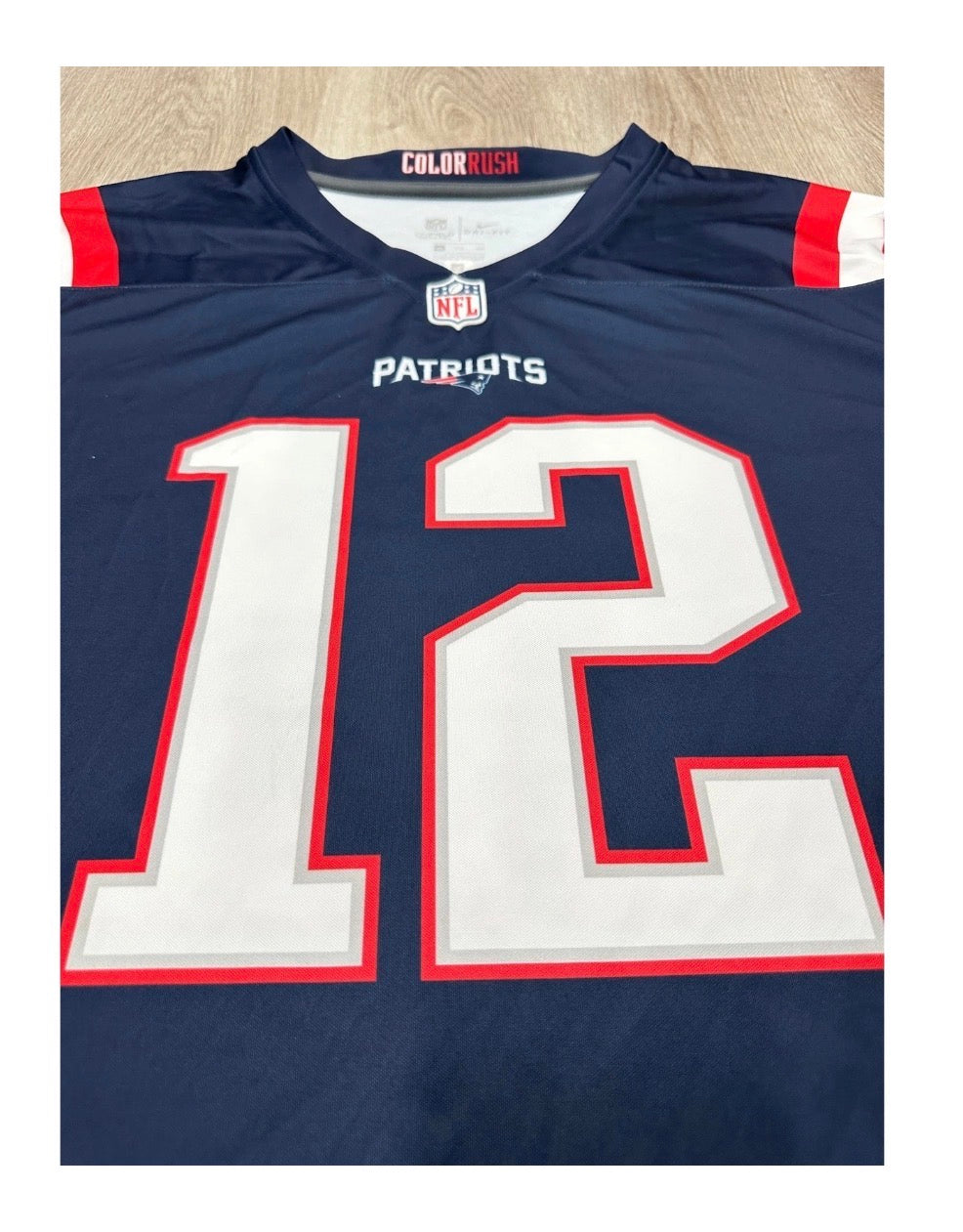 Tom Brady New England Patriots Men's 3XL Nike Color Rush Legend Jersey NWOT