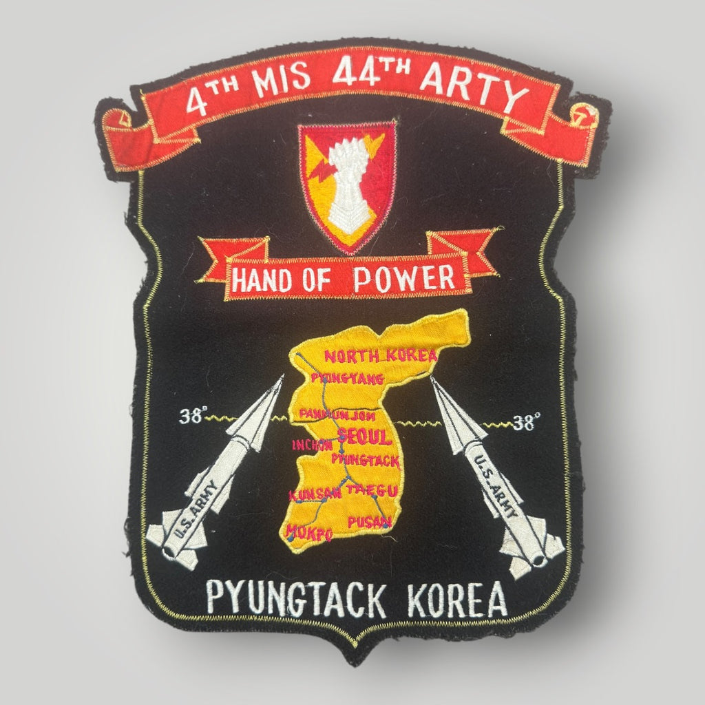 Large Korean War Patch4th Missile Battalion, 44th Artillery (4th MIS44th ARTY) of the U.S. Army