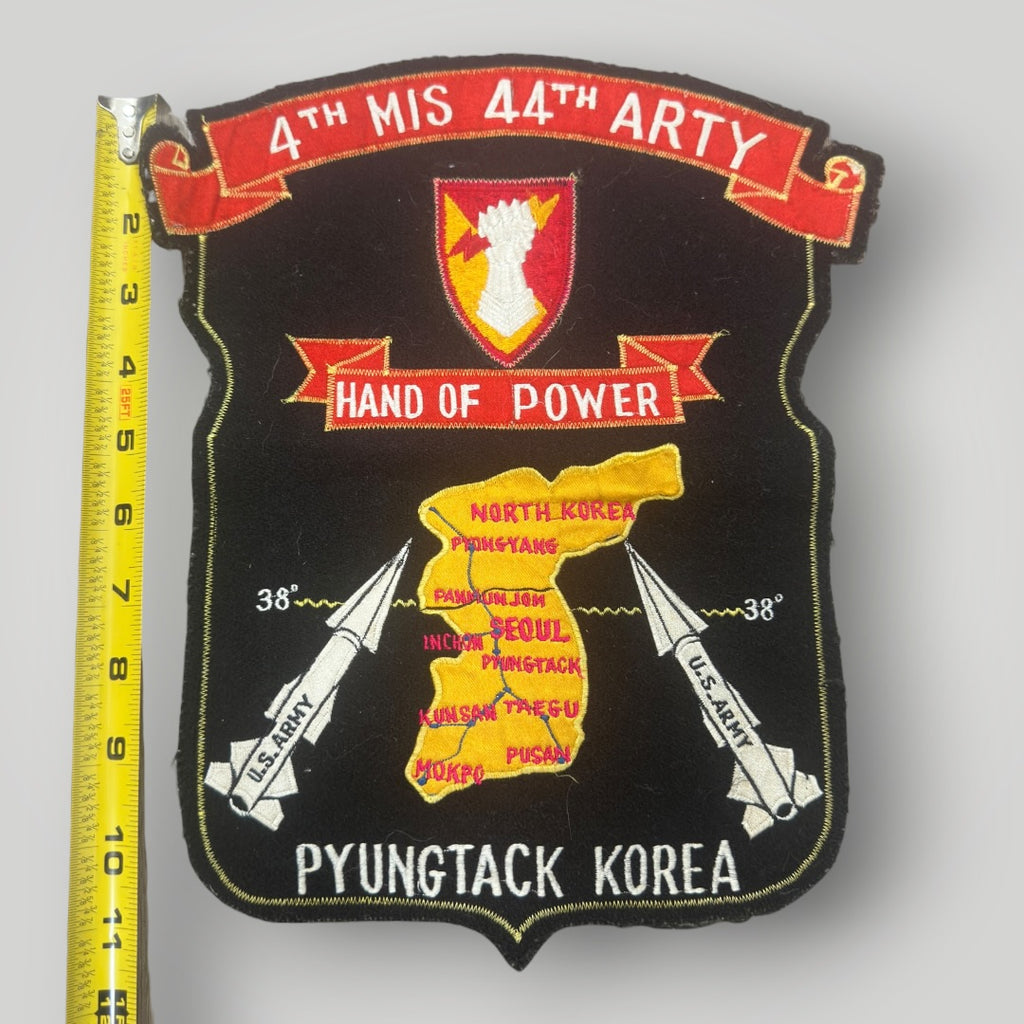 Large Korean War Patch4th Missile Battalion, 44th Artillery (4th MIS44th ARTY) of the U.S. Army